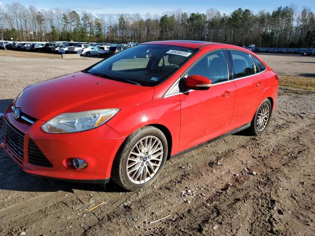 FORD FOCUS SEL 2012 with VIN 1FAHP3H22CL393658 - Photo from auction