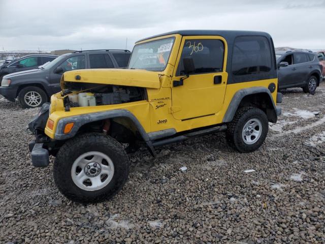 JEEP WRANGLER / 2001 with VIN 1J4FA49S01P370144 - Photo from auction