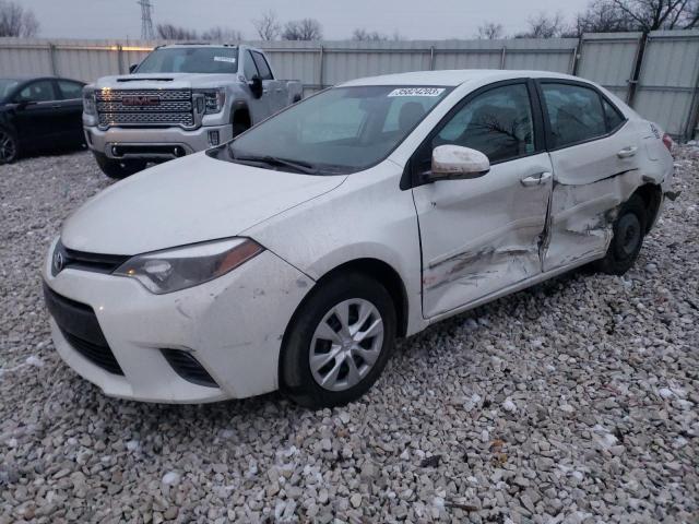 TOYOTA COROLLA EC 2016 with VIN 5YFBPRHE0GP396892 - Photo from auction