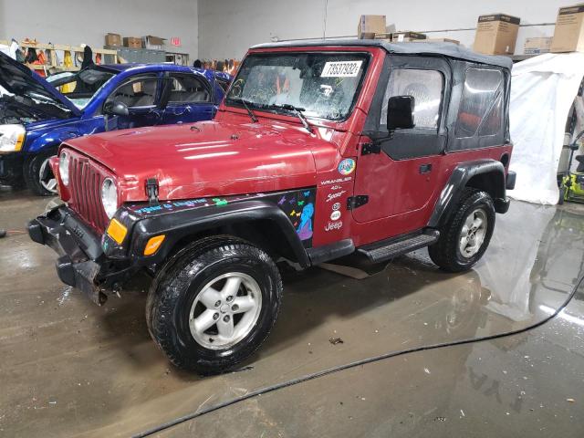 Photo 1 from auction – 1999 JEEP WRANGLER / with VIN 1J4FY19S9XP460489