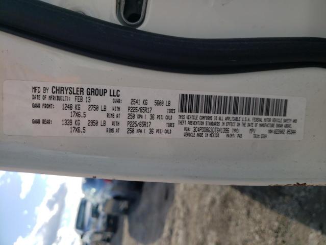 Photo 14 from auction – 2013 DODGE JOURNEY SX with VIN 3C4PDDBG3DT641396