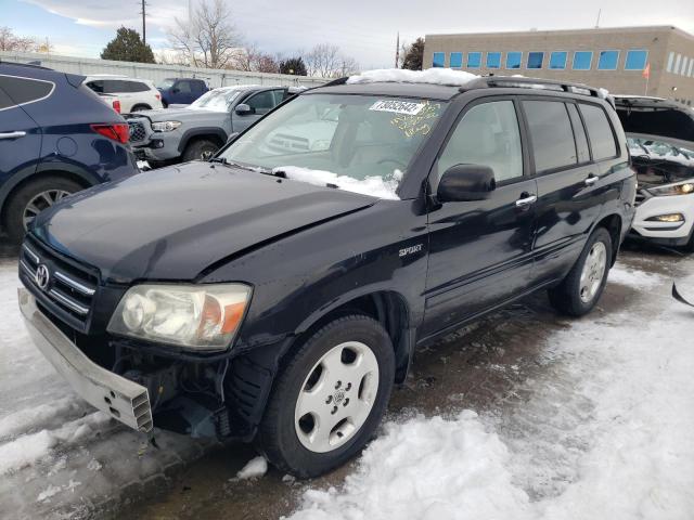 TOYOTA HIGHLANDER 2007 with VIN JTEGP21A370135475 - Photo from auction