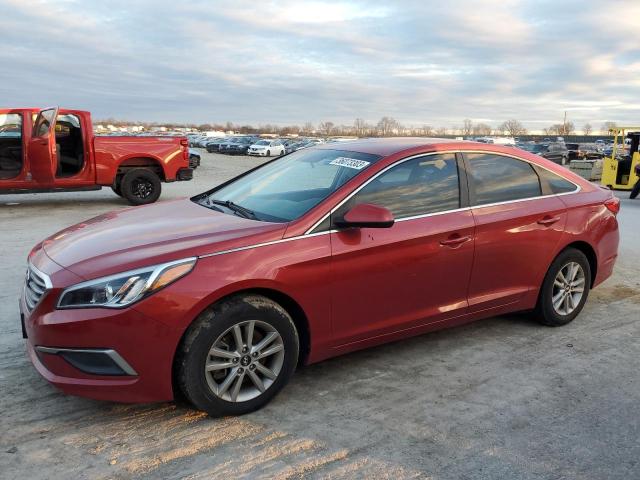HYUNDAI SONATA SE 2017 with VIN 5NPE24AF6HH494440 - Photo from auction