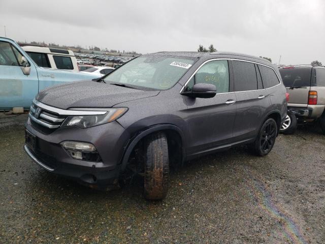 HONDA PILOT ELIT 2017 with VIN 5FNYF6H0XHB028068 - Photo from auction