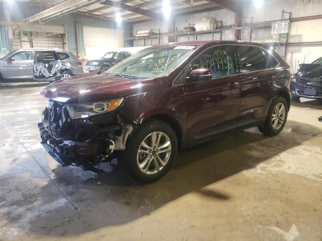 FORD EDGE SEL 2017 with VIN 2FMPK3J80HBB43065 - Photo from auction