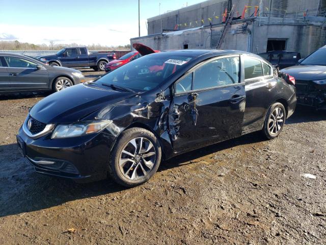 HONDA CIVIC EX 2013 with VIN 19XFB2F81DE200184 - Photo from auction