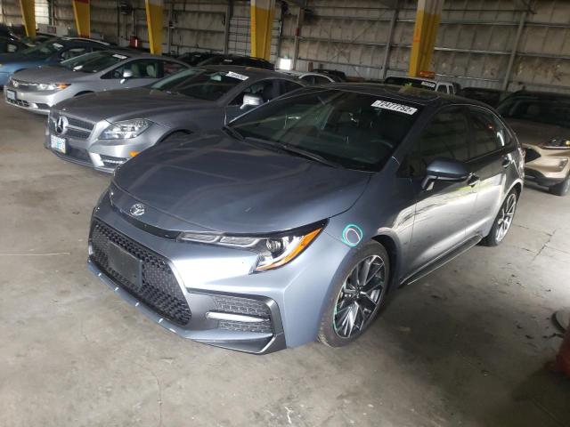 Photo 1 from auction – 2021 TOYOTA COROLLA SE with VIN 5YFP4MCE3MP070217