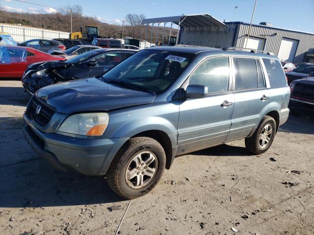 HONDA PILOT EX 2005 with VIN 5FNYF18435B060040 - Photo from auction