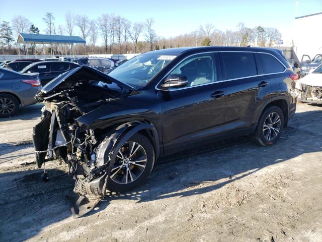 TOYOTA HIGHLANDER 2018 with VIN 5TDBZRFHXJS803218 - Photo from auction