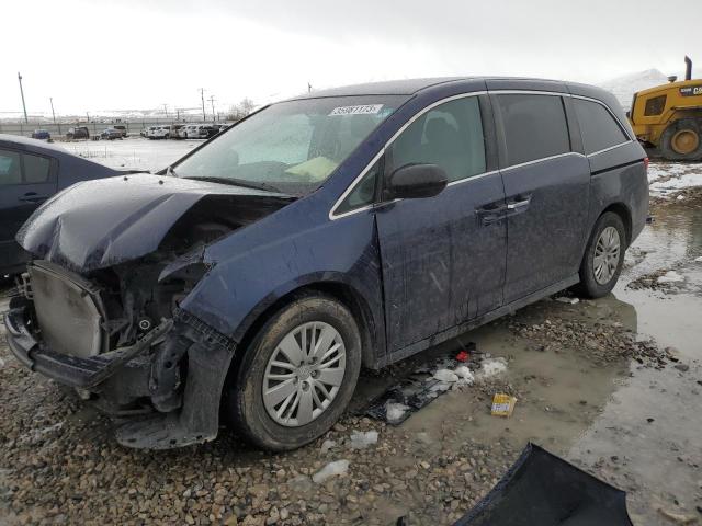 HONDA ODYSSEY LX 2014 with VIN 5FNRL5H22EB100093 - Photo from auction