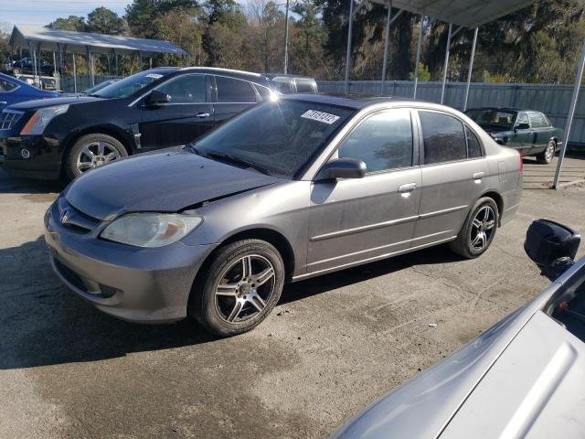 HONDA CIVIC EX 2004 with VIN 2HGES25854H600400 - Photo from auction