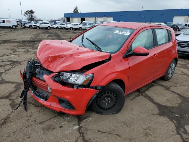 Photo 1 from auction – 2020 CHEVROLET SONIC with VIN 1G1JG6SB4L4119404