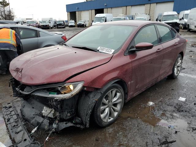 CHRYSLER 200 S 2015 with VIN 1C3CCCDG7FN523187 - Photo from auction