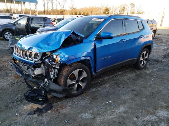 JEEP COMPASS LA 2017 with VIN 3C4NJDBBXHT635721 - Photo from auction