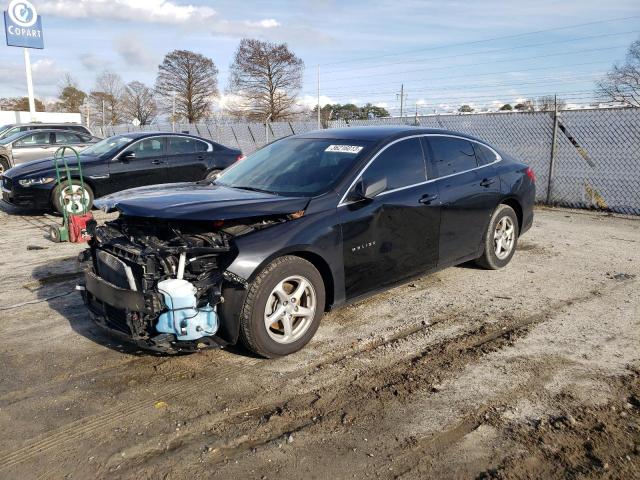 CHEVROLET MALIBU LS 2018 with VIN 1G1ZB5ST2JF258596 - Photo from auction