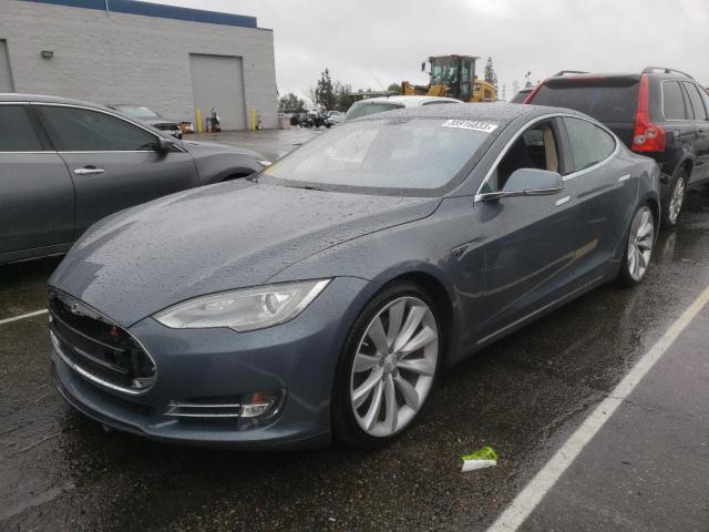 TESLA MODEL S 2013 with VIN 5YJSA1CG7DFP04742 - Photo from auction