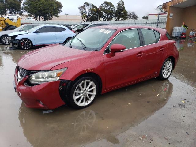 LEXUS CT 200 2011 with VIN JTHKD5BH8B2021097 - Photo from auction
