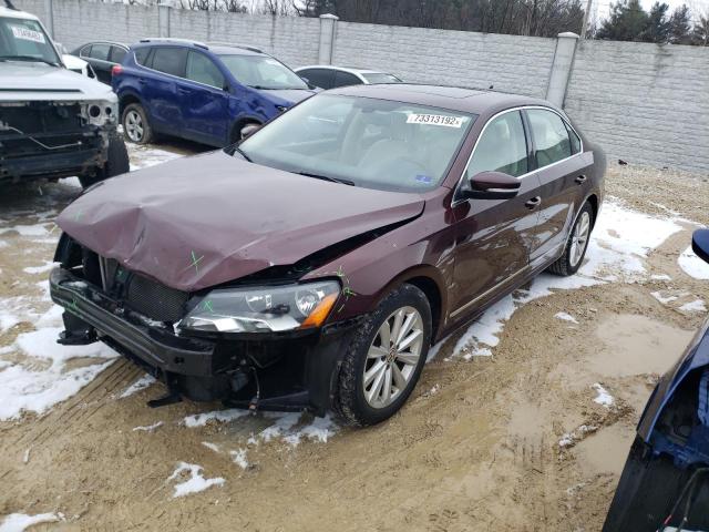 VOLKSWAGEN PASSAT SEL 2013 with VIN 1VWCH7A34DC136074 - Photo from auction