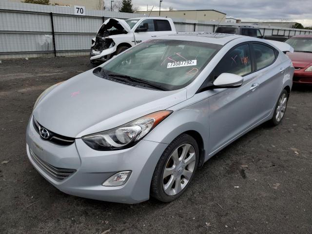 HYUNDAI ELANTRA GL 2012 with VIN 5NPDH4AE4CH142080 - Photo from auction