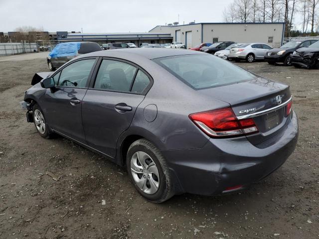 Photo 2 from auction – 2015 HONDA CIVIC LX with VIN 19XFB2F53FE287661