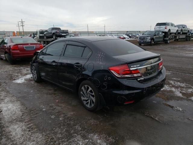 Photo 2 from auction – 2013 HONDA CIVIC LX with VIN 2HGFB2F51DH595236