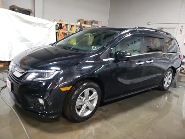 HONDA ODYSSEY EX 2018 with VIN 5FNRL6H79JB077343 - Photo from auction