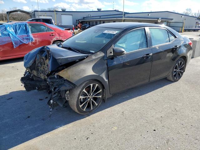 TOYOTA COROLLA L 2019 with VIN 2T1BURHE3KC210604 - Photo from auction