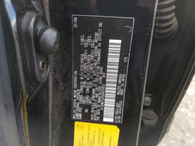 Photo 14 from auction – 2006 LEXUS RX 400 with VIN JTJGW31U360003402