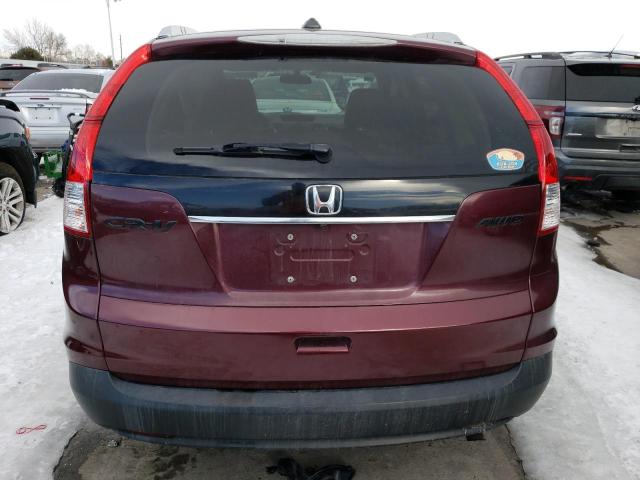 Photo 6 from auction – 2012 HONDA CR-V EXL with VIN 5J6RM4H71CL010070