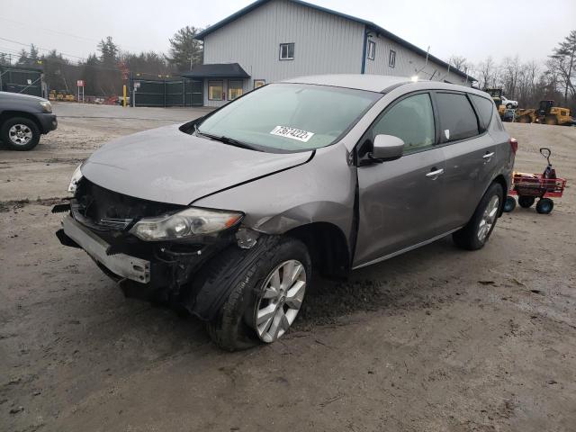 NISSAN MURANO S 2011 with VIN JN8AZ1MW7BW182704 - Photo from auction
