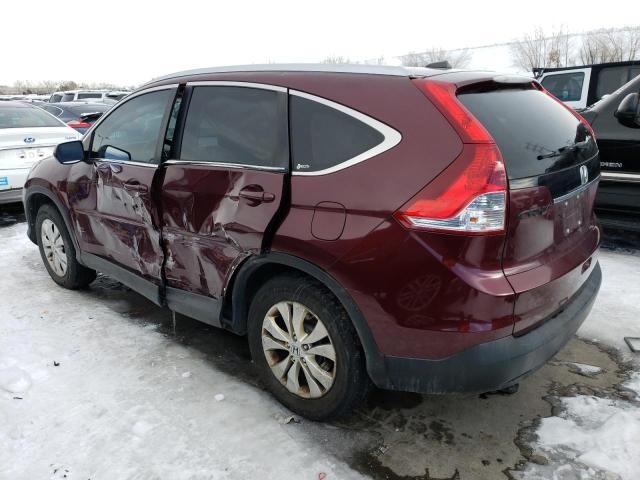 Photo 2 from auction – 2012 HONDA CR-V EXL with VIN 5J6RM4H71CL010070
