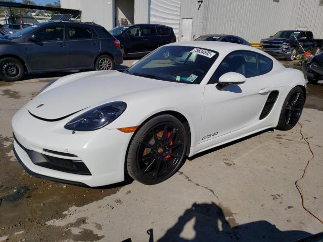 PORSCHE CAYMAN GTS 2021 with VIN WP0AD2A82MS281298 - Photo from auction