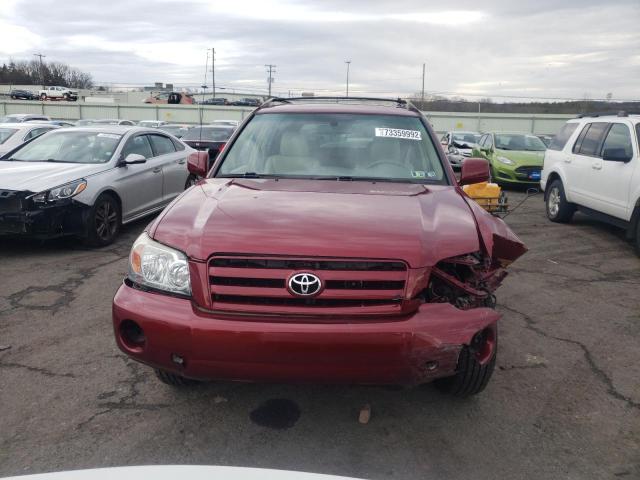 Photo 5 from auction – 2004 TOYOTA HIGHLANDER with VIN JTEHD21A340027110