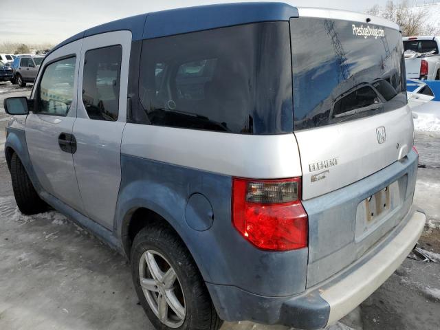 Photo 2 from auction – 2005 HONDA ELEMENT EX with VIN 5J6YH18645L011447