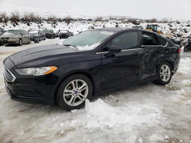 FORD FUSION SE 2018 with VIN 3FA6P0HD7JR218831 - Photo from auction