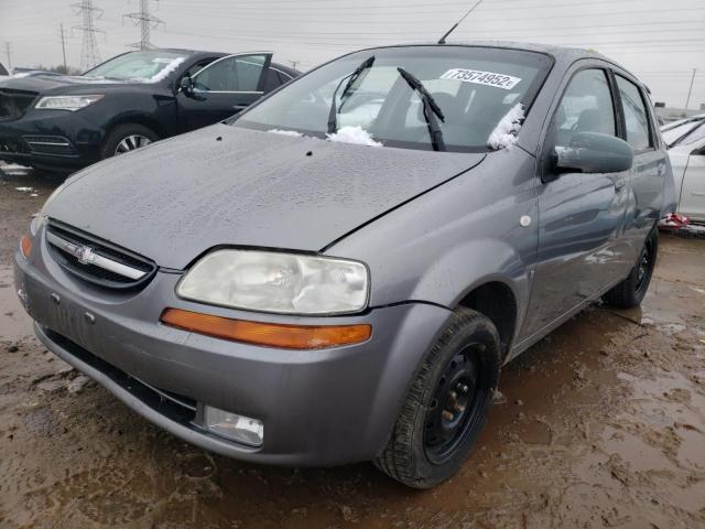 CHEVROLET AVEO BASE 2008 مع رقم تعريف المركبة KL1TD66648B196290 - صورة من المزاد