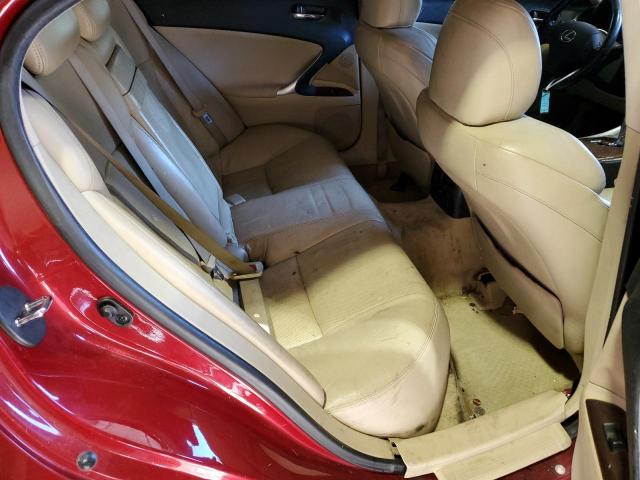 Photo 10 from auction – 2008 LEXUS IS 250 with VIN JTHCK262085016532