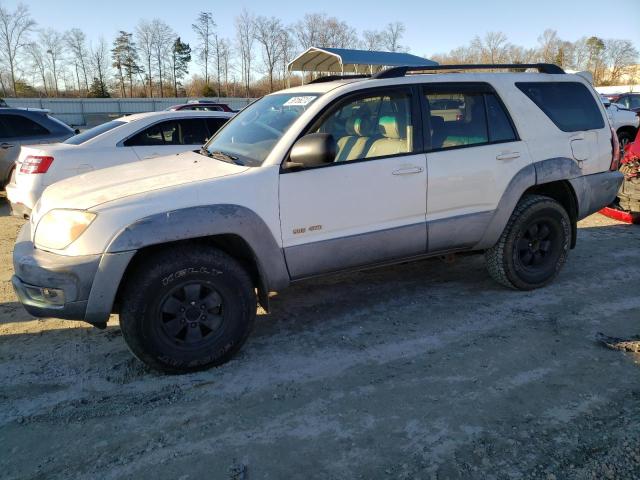 TOYOTA 4RUNNER SR 2003 with VIN JTEBU14R630002282 - Photo from auction