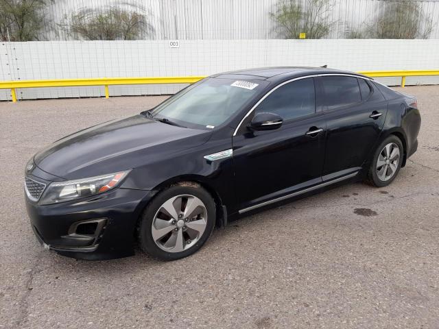 KIA OPTIMA HYB 2014 with VIN KNAGN4AD6E5071672 - Photo from auction
