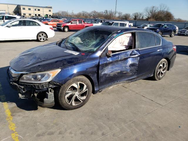 HONDA ACCORD LX 2017 with VIN 1HGCR2F37HA160271 - Photo from auction