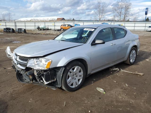 DODGE AVENGER SE 2012 with VIN 1C3CDZAB1CN136641 - Photo from auction