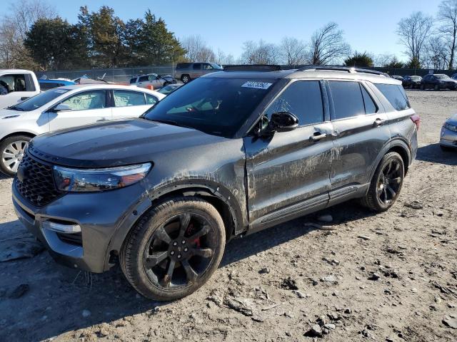 FORD EXPLORER S 2020 with VIN 1FM5K8GC0LGA77344 - Photo from auction