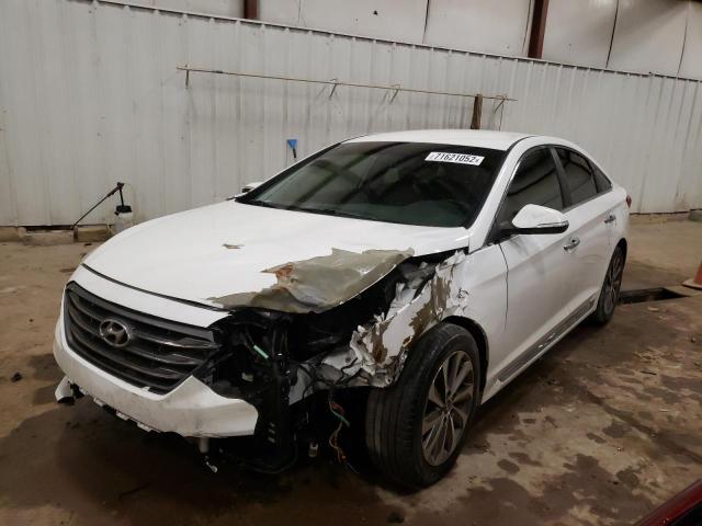 HYUNDAI SONATA SPO 2015 with VIN 5NPE34AF2FH069307 - Photo from auction