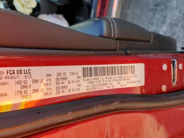 Photo 14 from auction – 2015 DODGE DURANGO CI with VIN 1C4SDJET9FC908587