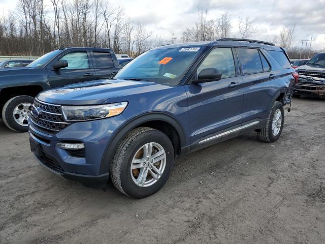 FORD EXPLORER X 2021 with VIN 1FMSK8DH6MGC39465 - Photo from auction