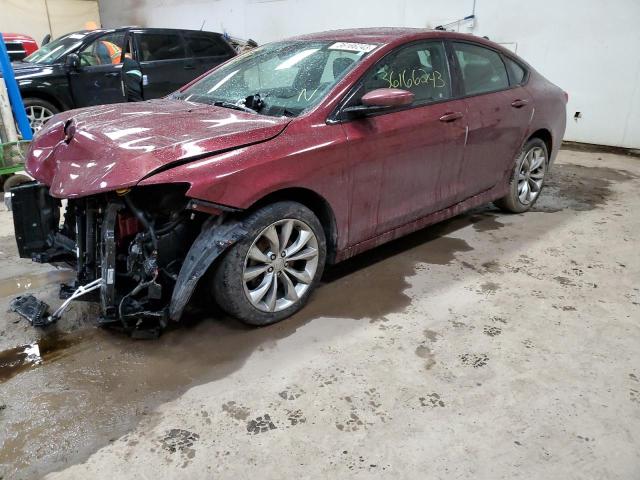 CHRYSLER 200 S 2016 with VIN 1C3CCCBB9GN132566 - Photo from auction