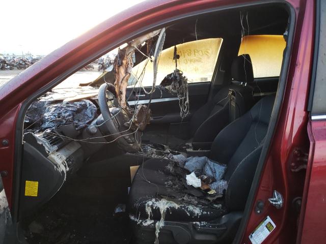 Photo 7 from auction – 2012 SUBARU LEGACY 2.5 with VIN 4S3BMAA69C1016699