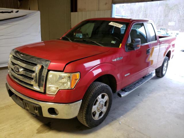 FORD F150 SUPER 2012 with VIN 1FTFX1ET4CFB56607 - Photo from auction