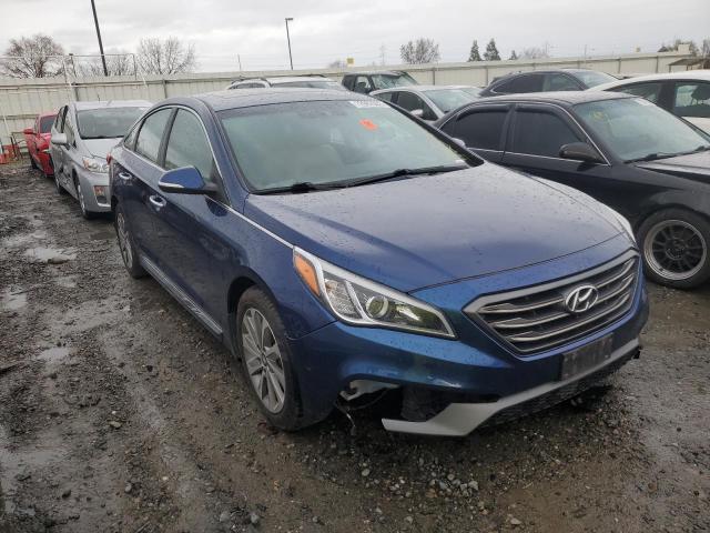 Photo 4 from auction – 2017 HYUNDAI SONATA SPO with VIN 5NPE34AF5HH579136