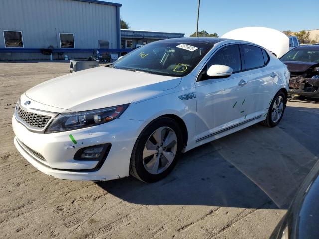 KIA OPTIMA HYB 2015 with VIN KNAGN4AD0F5091059 - Photo from auction